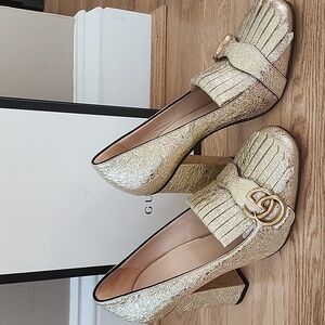 Authentic Gucci GG Pumps